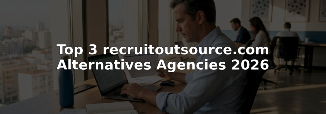Consultant working in coworking recruitment workspace