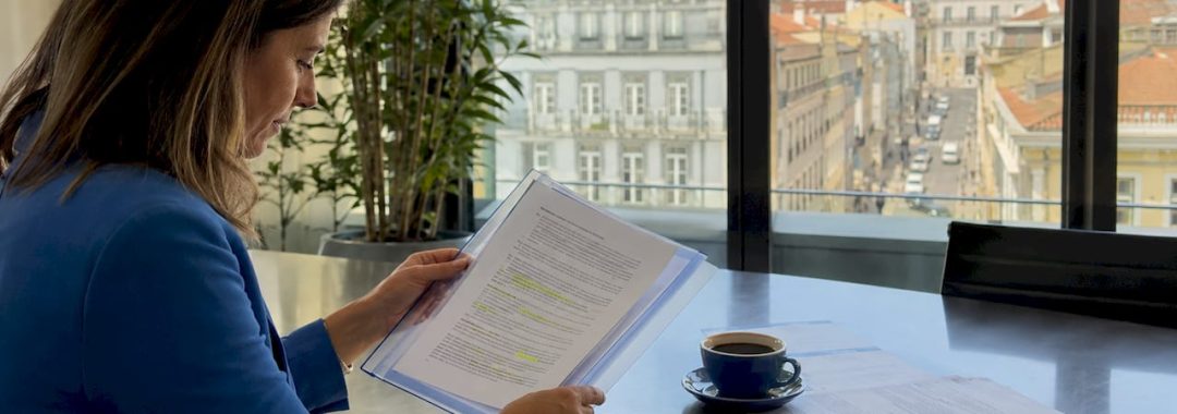 HR manager reviewing EU hiring compliance documents
